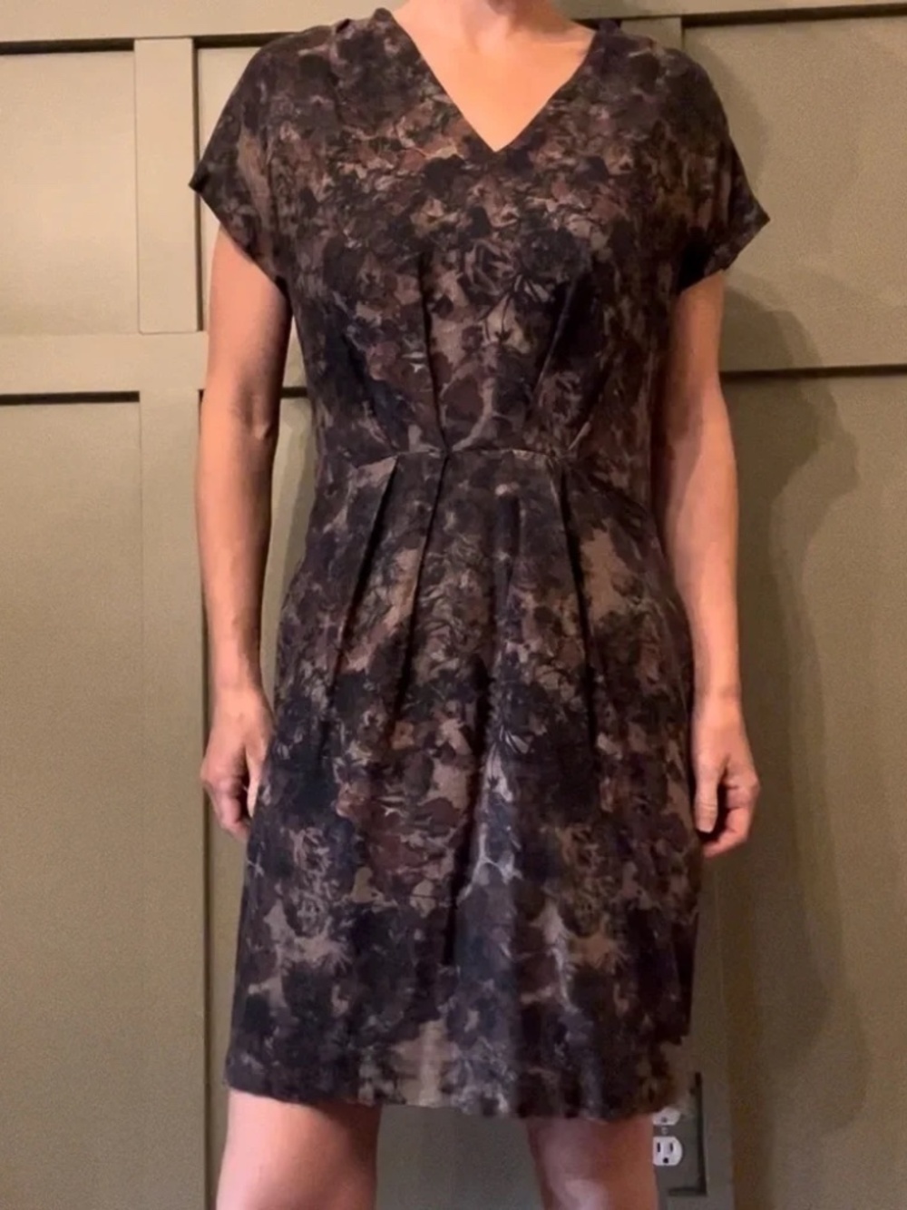 Peruvian Connection Soft Knit Viscose Printed Dress Size 6